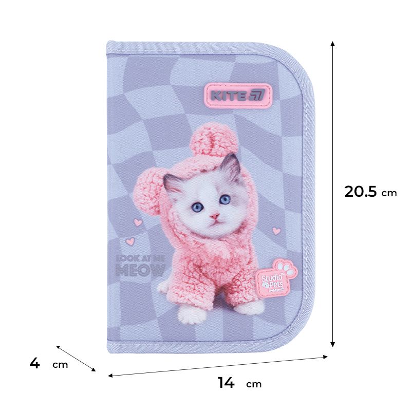 Пенал Kite 1 від. , 2 відв. , без наповнення 622 SP  фото 2