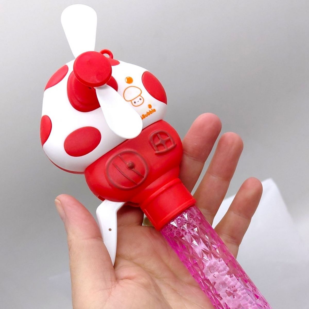 Бульбашки мильні "Гриб" з вентилятором (БЛАКИТНИЙ)  фото 2