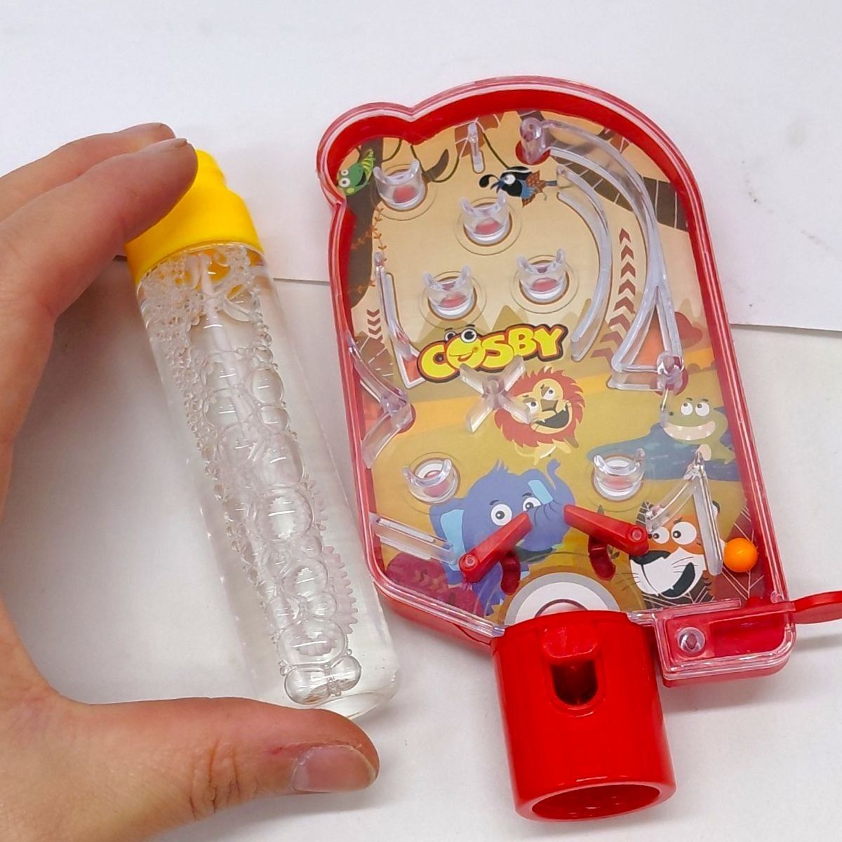 Бульбашки мильні з міні-грою "Пінбол" (СИНІЙ)  фото 2