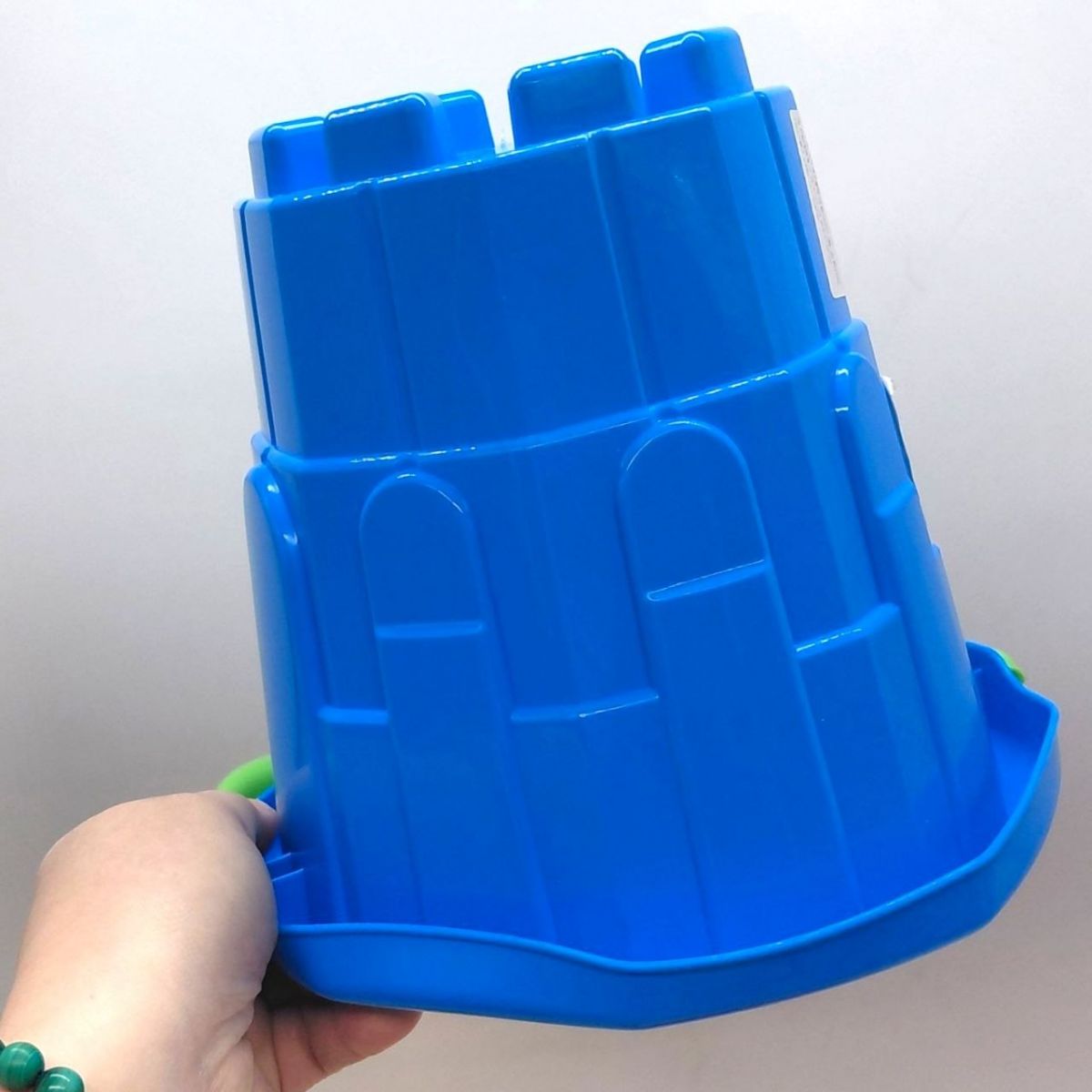 Пісочний набір пластиковий, блакитний (4 елем)  фото 2