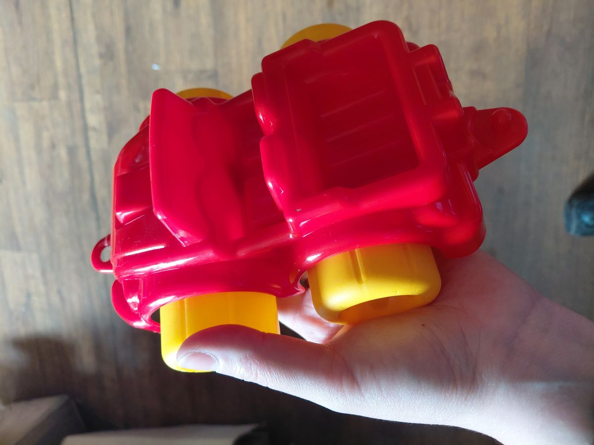 Уцінка.  Машинка "Всюдихід Максик ТехноК" (червона) - Відсутня задня арка  фото 2