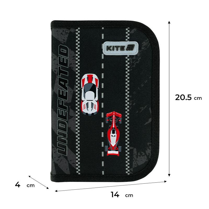 Пенал Kite 1 отд. , 1 отв. , без наполнения 621 Race&Win  фото 2