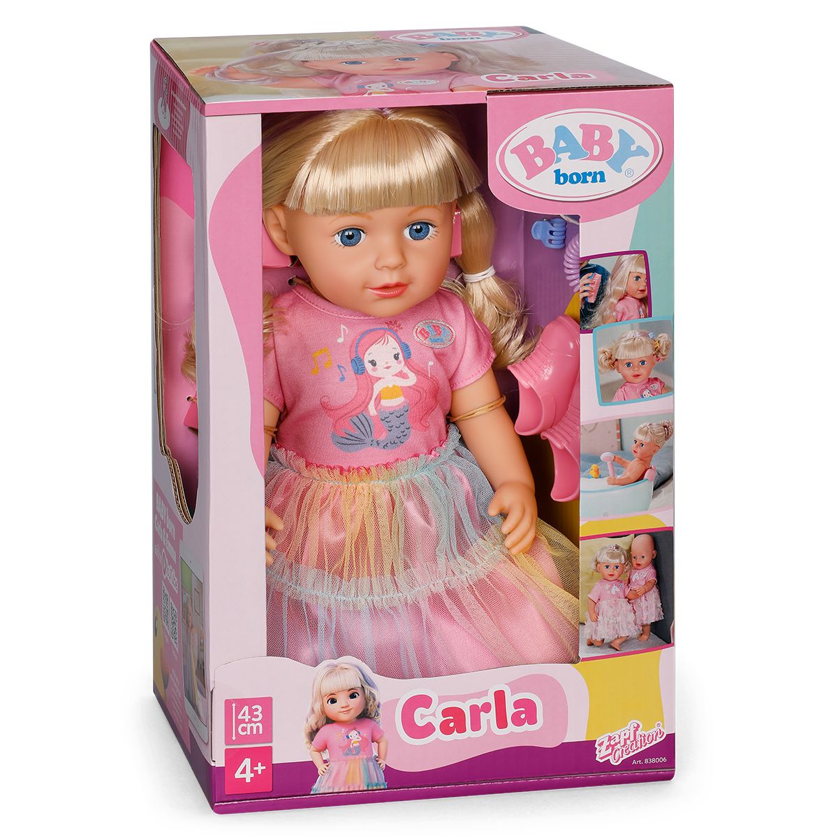 Кукла Baby Born – Очаровательная Карла  фото 2