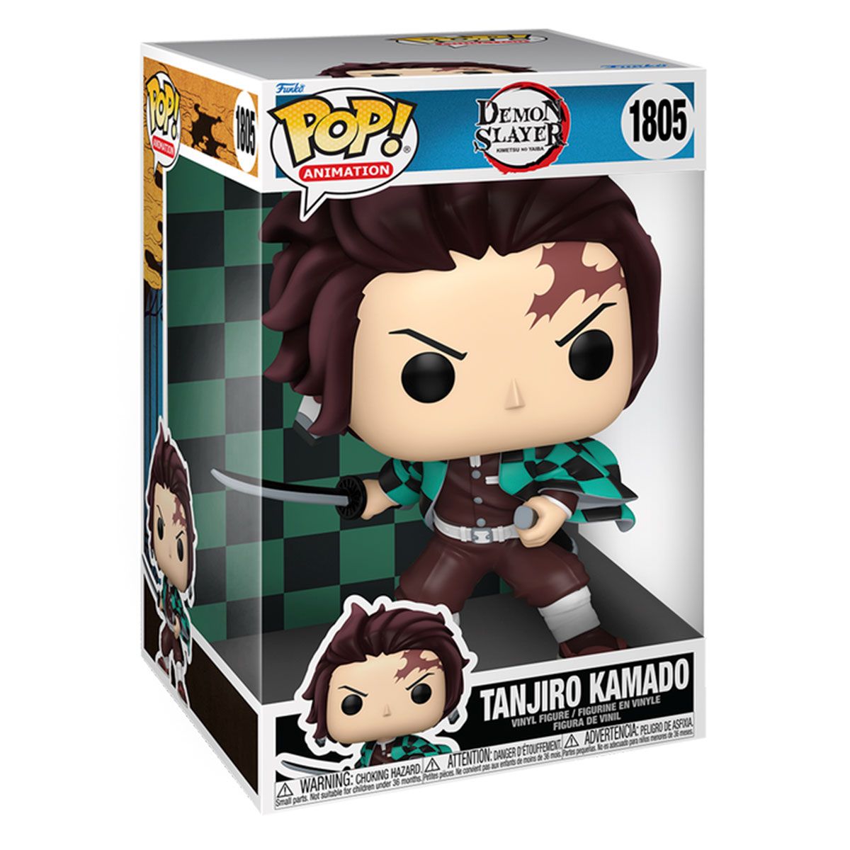 Игровая фигурка Funko POP! серии Убийца демонов - Камадо Тандзиро (27 см) АНИМЕ / ANIME  фото 2