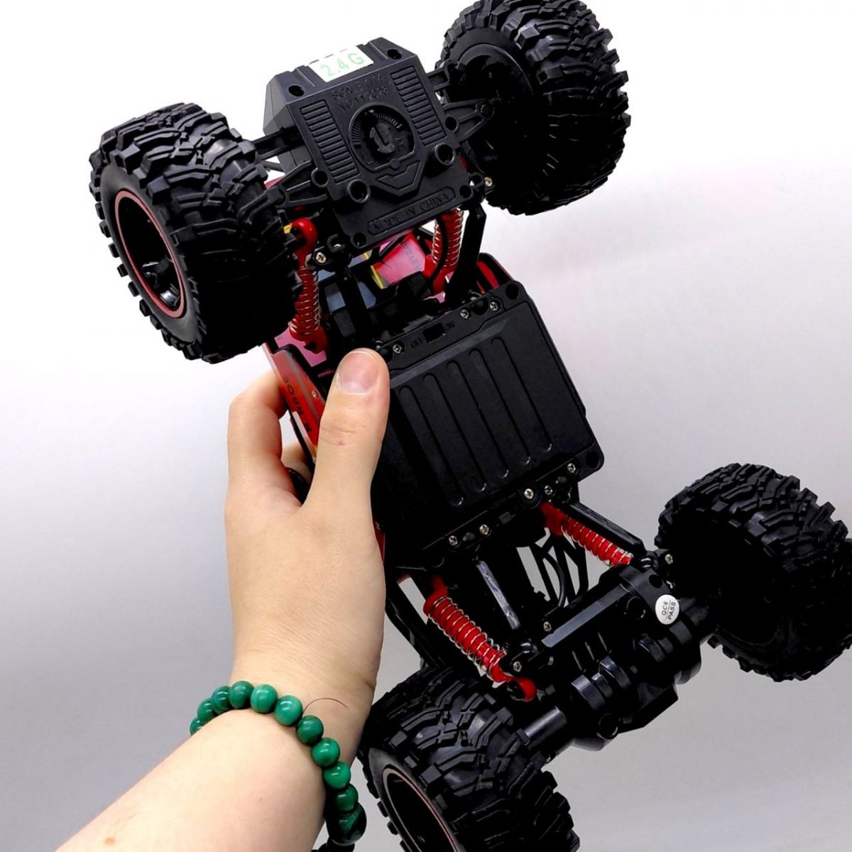 Машина на радіокеруванні,"POWERMOTORS",1:14, червоний колiр, акум. , у кор. 34*22*19см.  фото 2