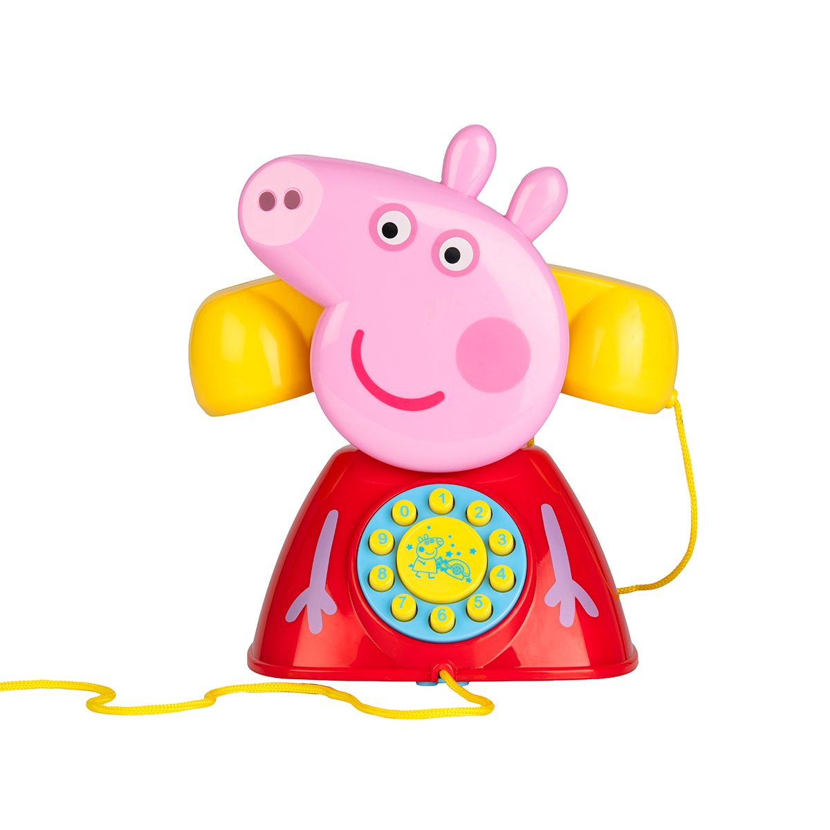Игрушка-каталка на веревочке Peppa - Телефон Пеппы  фото 2