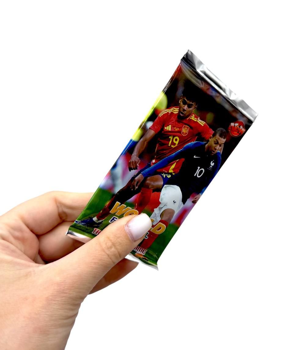 Футболки карты "World football stars", 12 шт.  в наборе  фото 2