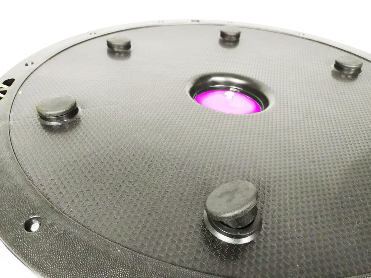 Балансировочная платформа EasyFit BOSU 60 см Фиолетовый  фото 2
