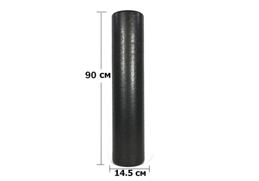 Массажный ролик EasyFit PolyFoam Roller EPP 90 см  фото 2