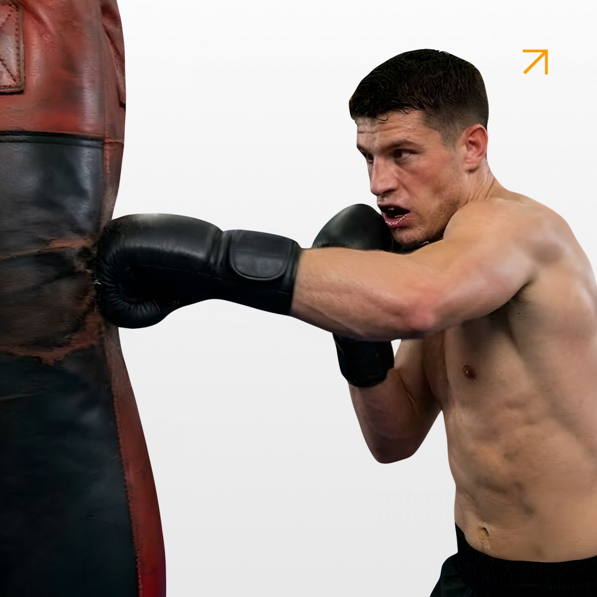 Боксерські рукавички Everlast 6 унцій (6 oz) чорні  фото 2