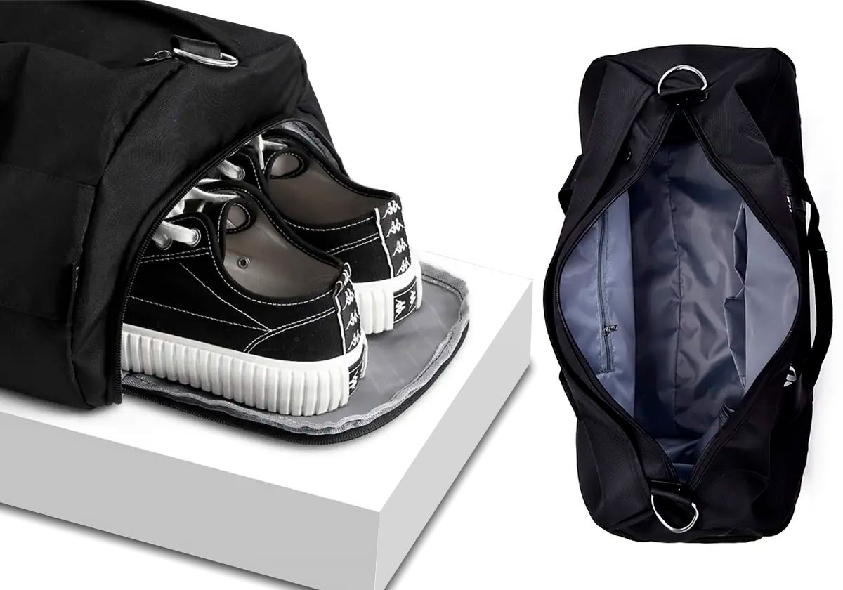 Спортивная сумка EasyFit ActivePack черная  фото 2