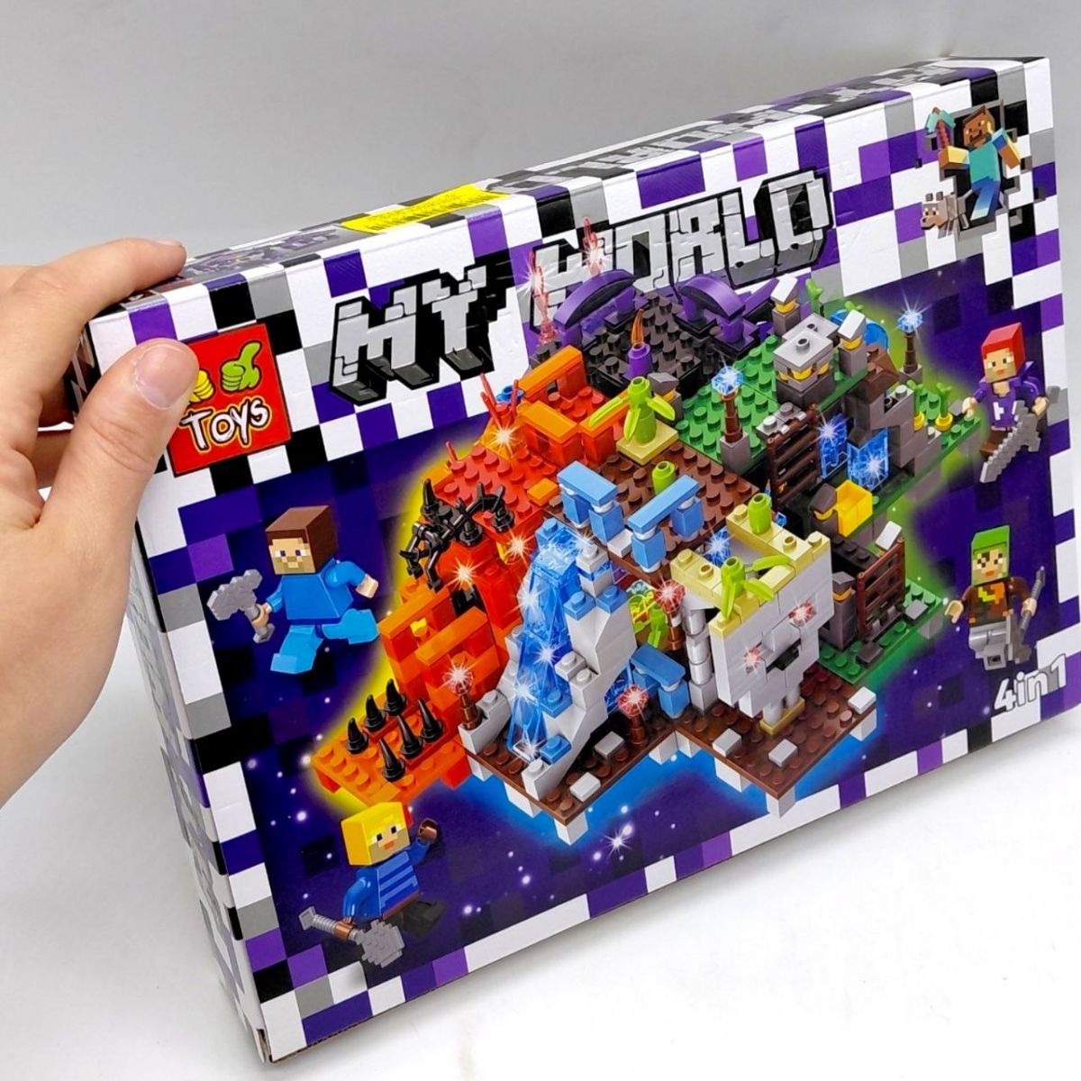 Конструктор в стилі "MINECRAFT" (ВИД 1)  фото 2