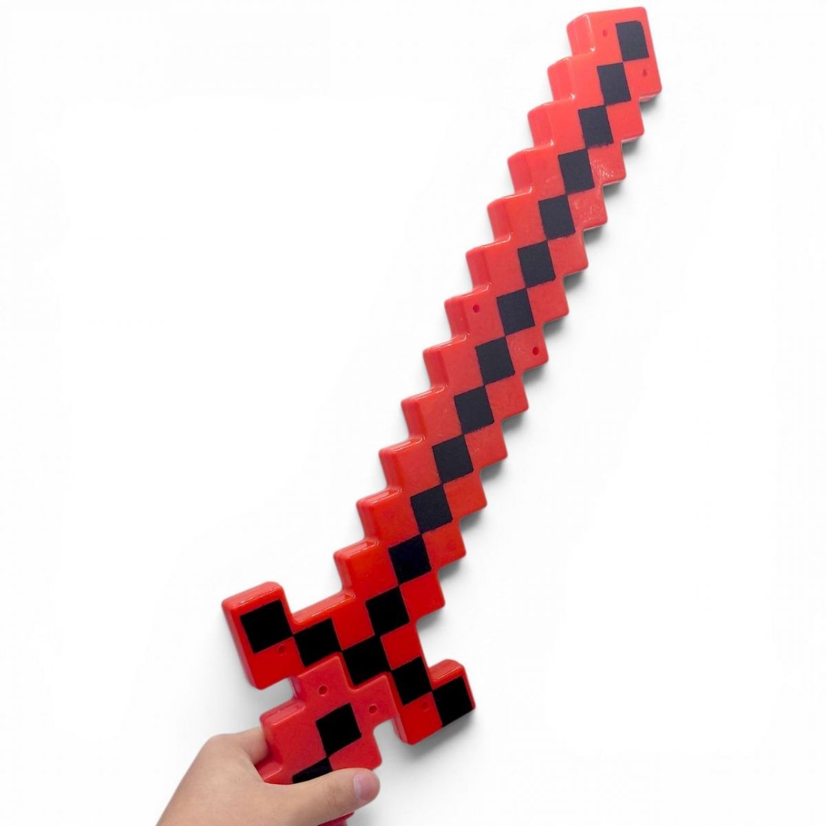 Светящийся алмазный меч "MINECRAFT" музыкальный (Красный)  фото 2