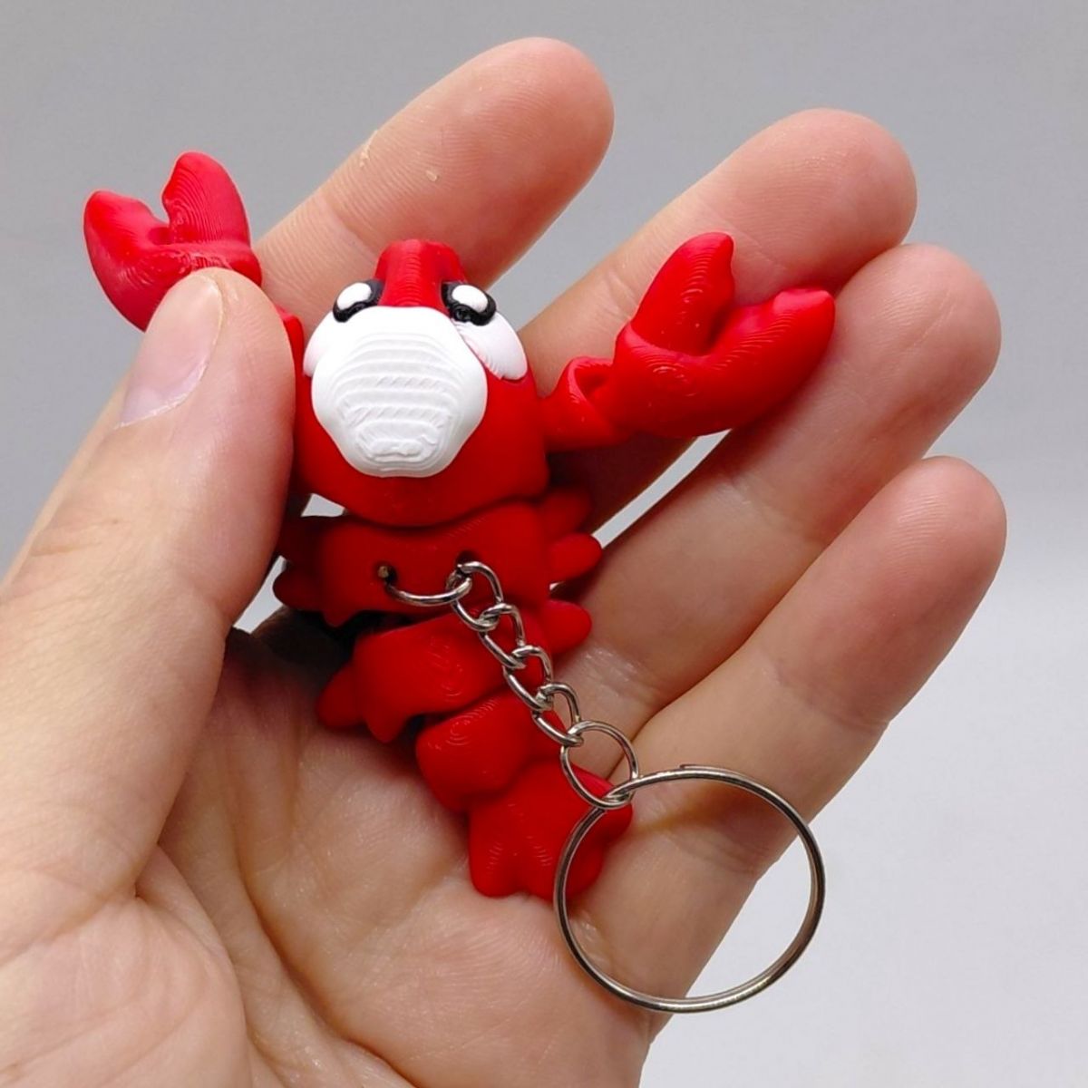3D Брелоки CUTE CHEF LOBSTER / ШЕФ ЛОБСТЕР KEYCHAIN, 3D друк  фото 2