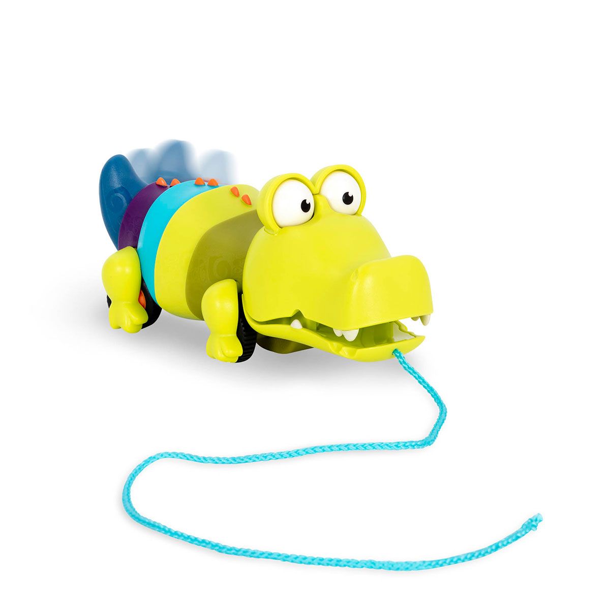 Игрушка-Каталка На Веревочке - Крокодил Клац-Клаус  фото 2