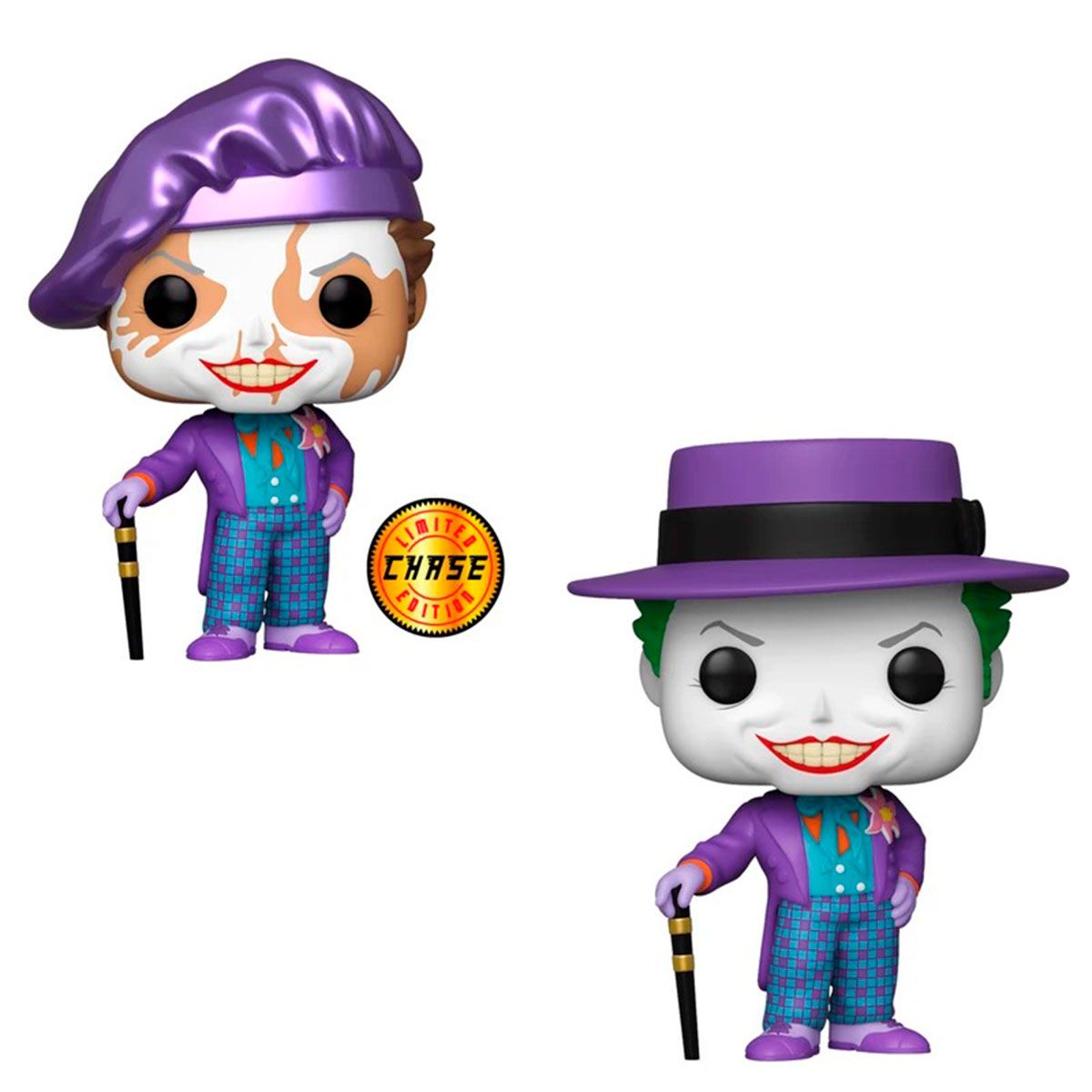 Игровая фигурка Funko POP! cерии Batman 1989 - JOKER WITH HAT WITH CHASE  фото 2