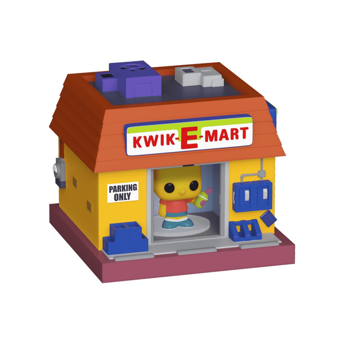 Набор фигурок Bitty Pop! Town - Барт Симпсон и Квики-Март  фото 2