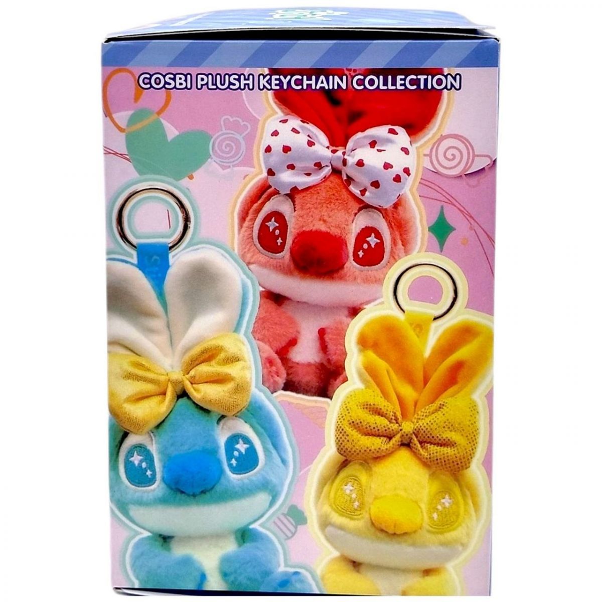Мягкая игрушка-брелок, герой-сюрприз "Стич / Stitch", высота: 19 см, игрушка-сюрприз, металлическое кольцо, в пакете, в коробке  фото 2