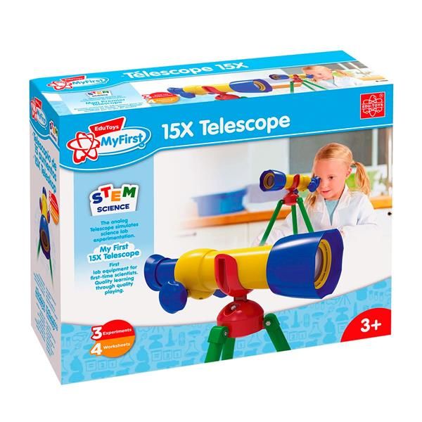 Дитячий телескоп Edu-Toys зі збільшенням у 15 разів  фото 2