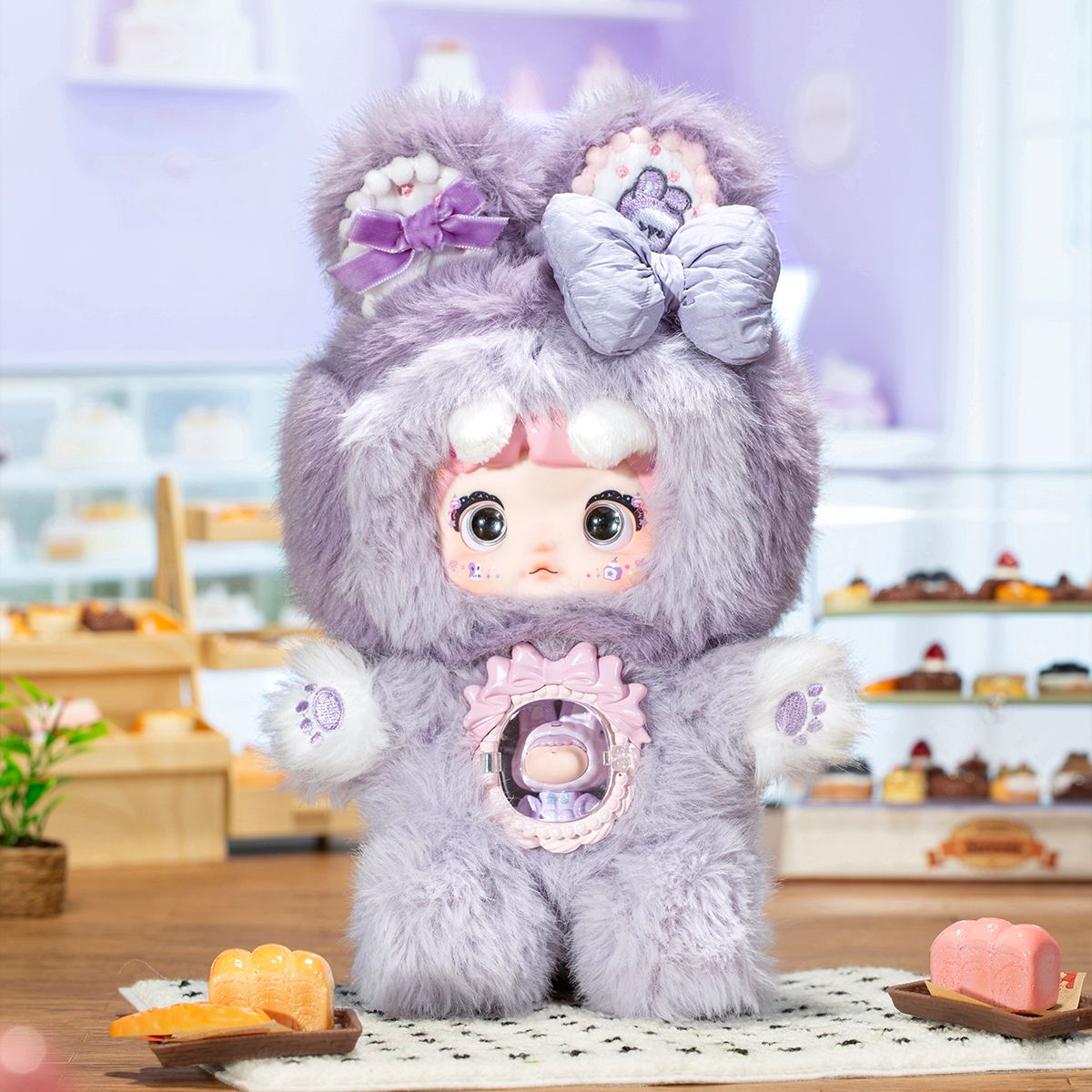 Коллекционная мягкая игрушка с кольцом POP TOP Hi TOY серии Nommi - Сладусики  фото 2