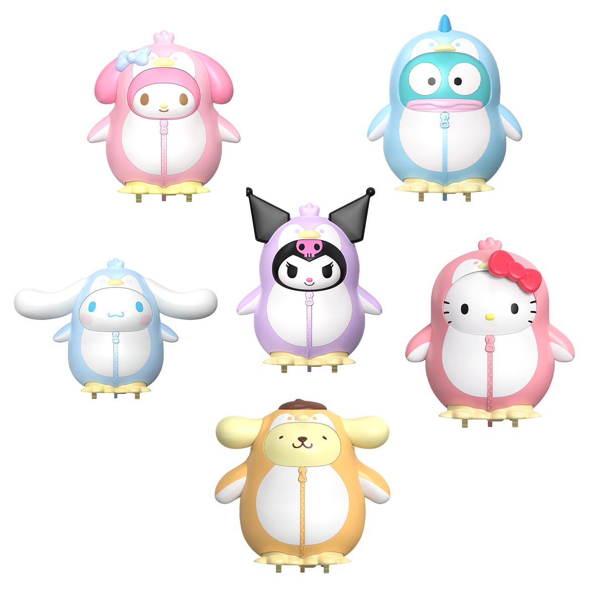 Механічна іграшка-сюрприз Pop Top Sanrio – Бал пінгвінів  фото 2