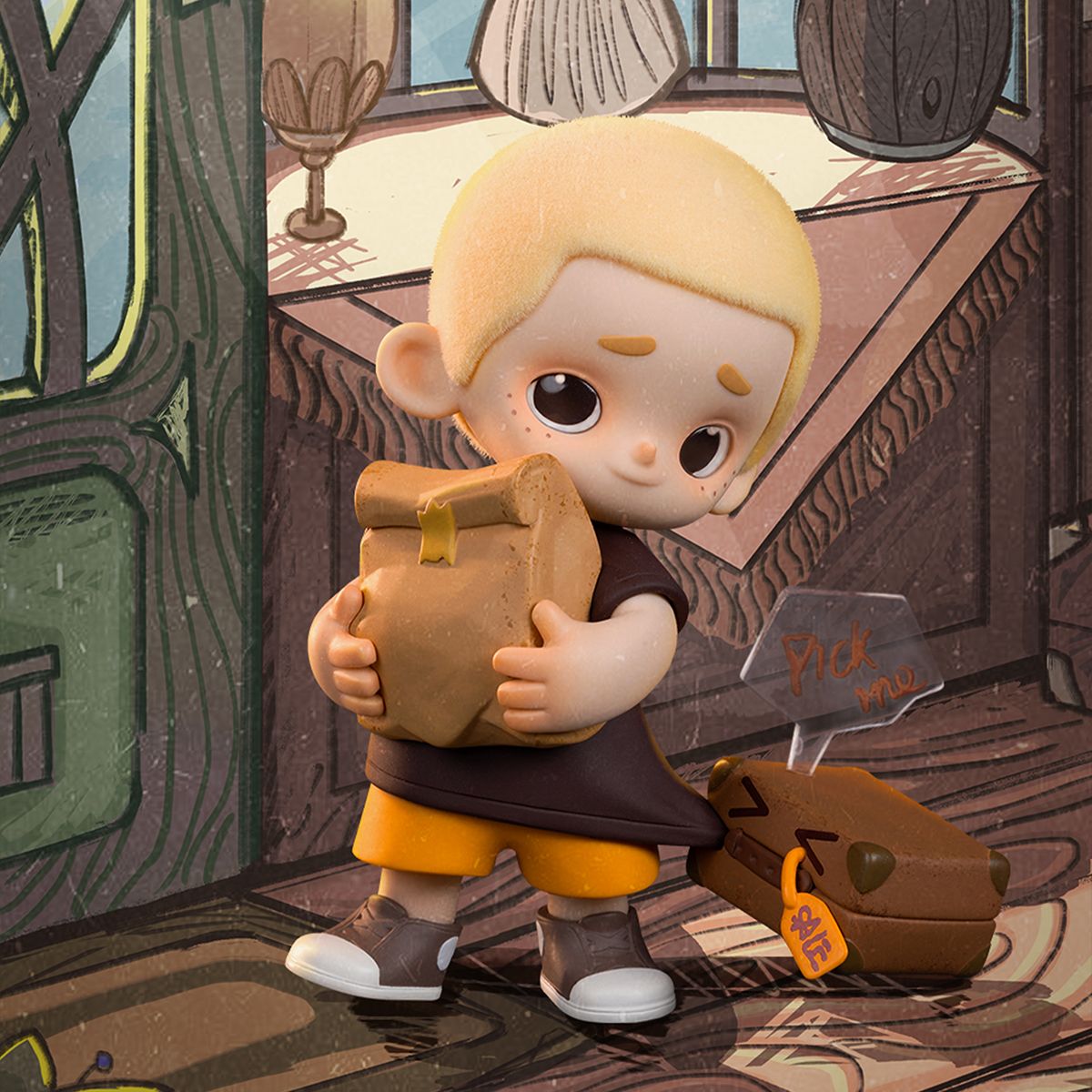 Коллекционная игрушка POP TOP 52Toys серии NOOK - Винтажный магазин  фото 2