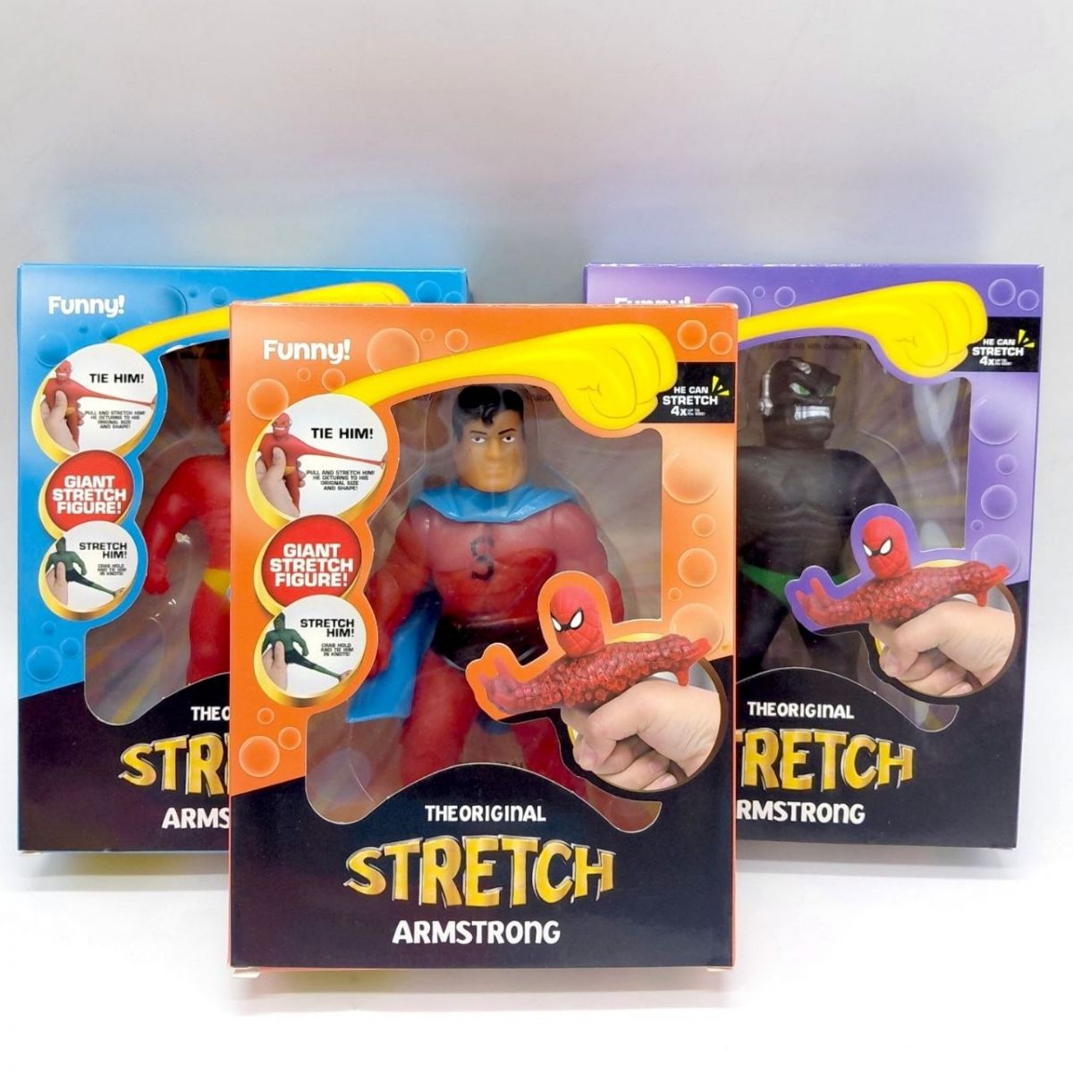 Іграшка-тягучка "Stretch Armstrong: Герої Marvel, Марвел" ХАЛК, Hulk  фото 2