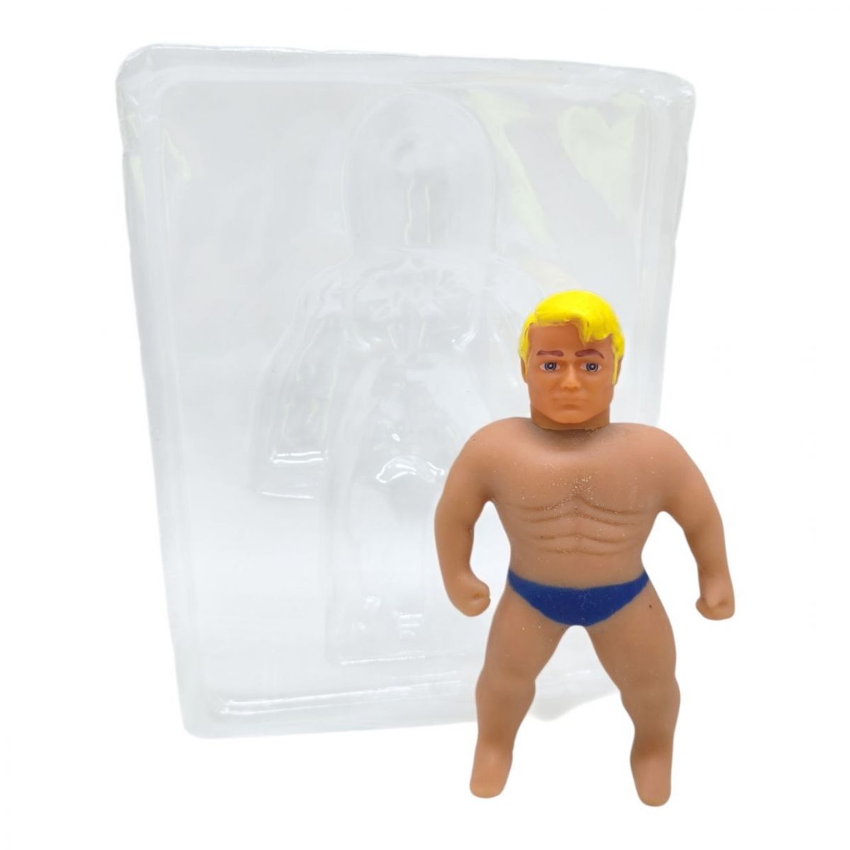 Игрушка-тянучка "Stretch Armstrong: Герои Marvel / Марвел" ЧЕЛОВЕК (КОРИЧНЕВЫЙ)  фото 2