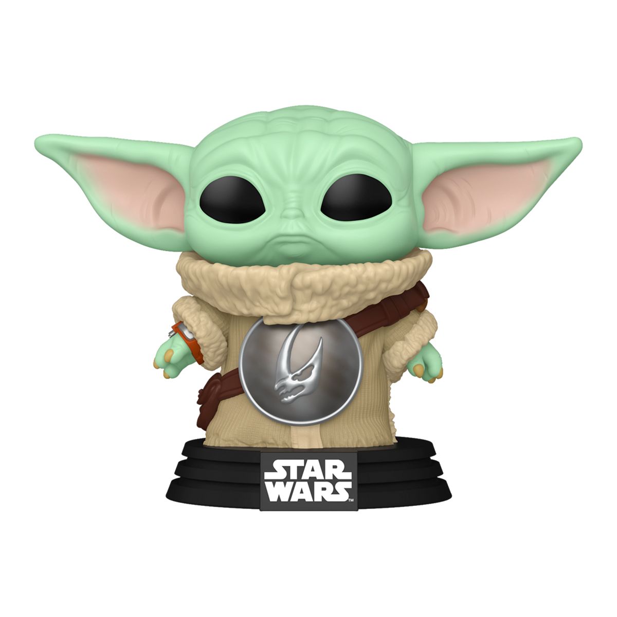 Игровая фигурка Funko POP! серии Мандалорец - Грогу с броней Грязерога  фото 2
