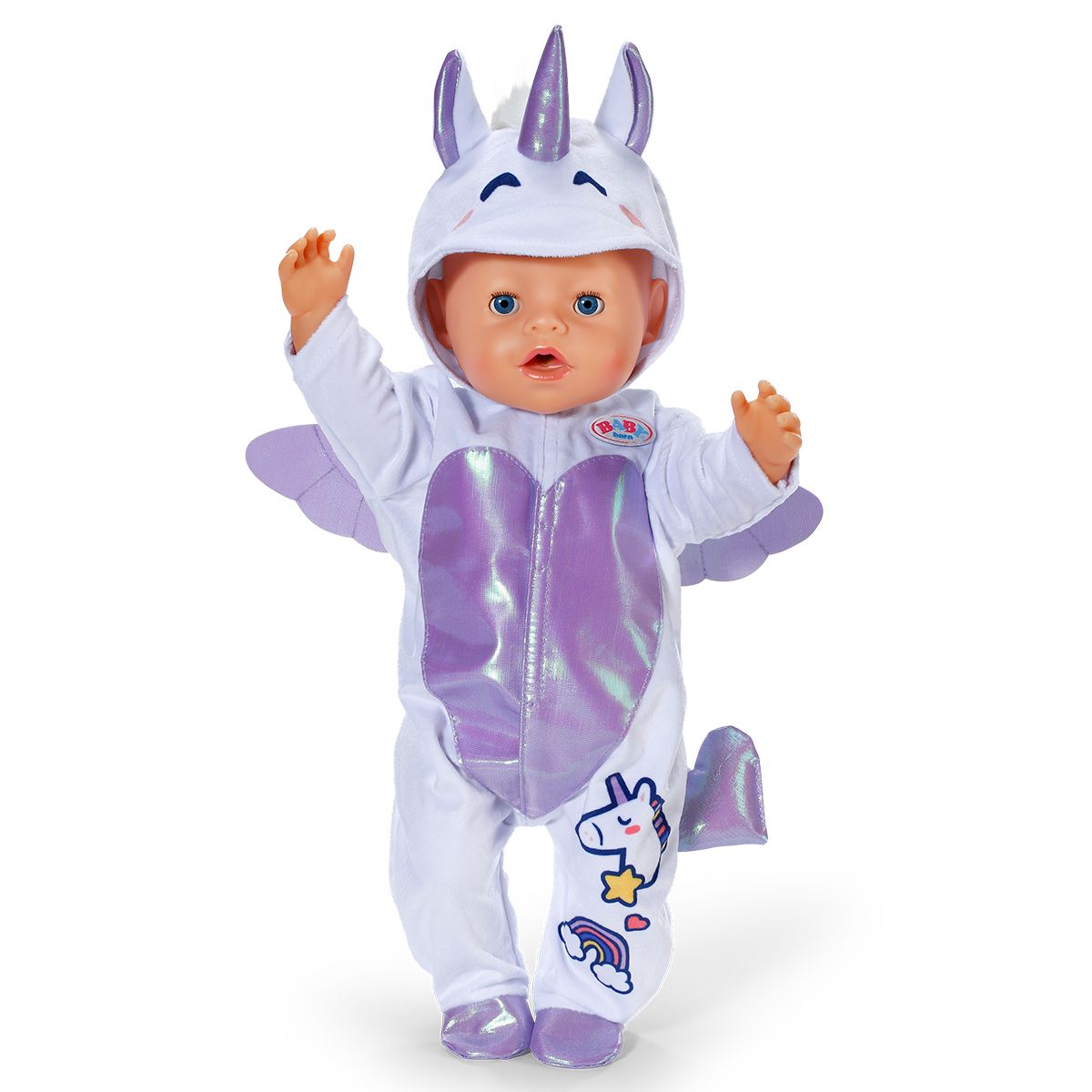 Одежда для куклы Baby Born - Комбинезон Единорога  фото 2