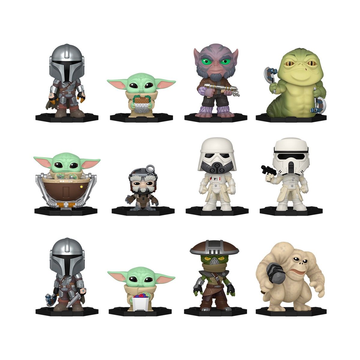 Игровая фигурка Mystery Minis - Мандалорец и Грогу (в ассорт. , в диспл. )  фото 2