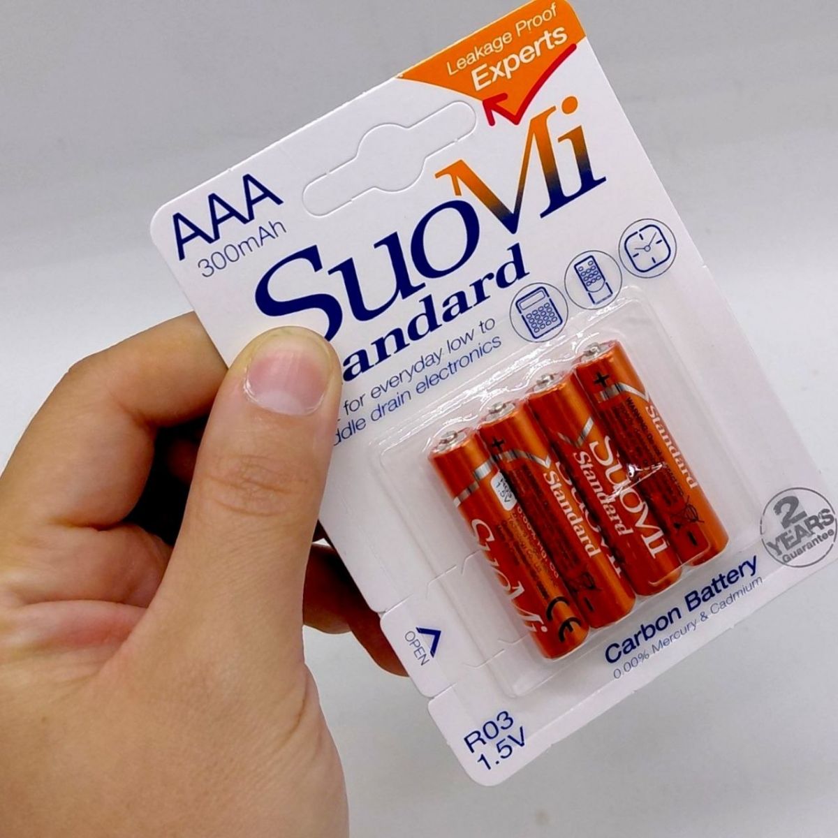 Батарейки “SuoMi” міні-пальчикові, ААА 1,5V (4 шт)  фото 2