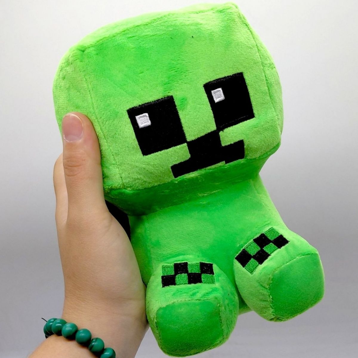 Мʼяка іграшка герой "Майнкрафт / Minecraft: Кріпер" 22 см  фото 2