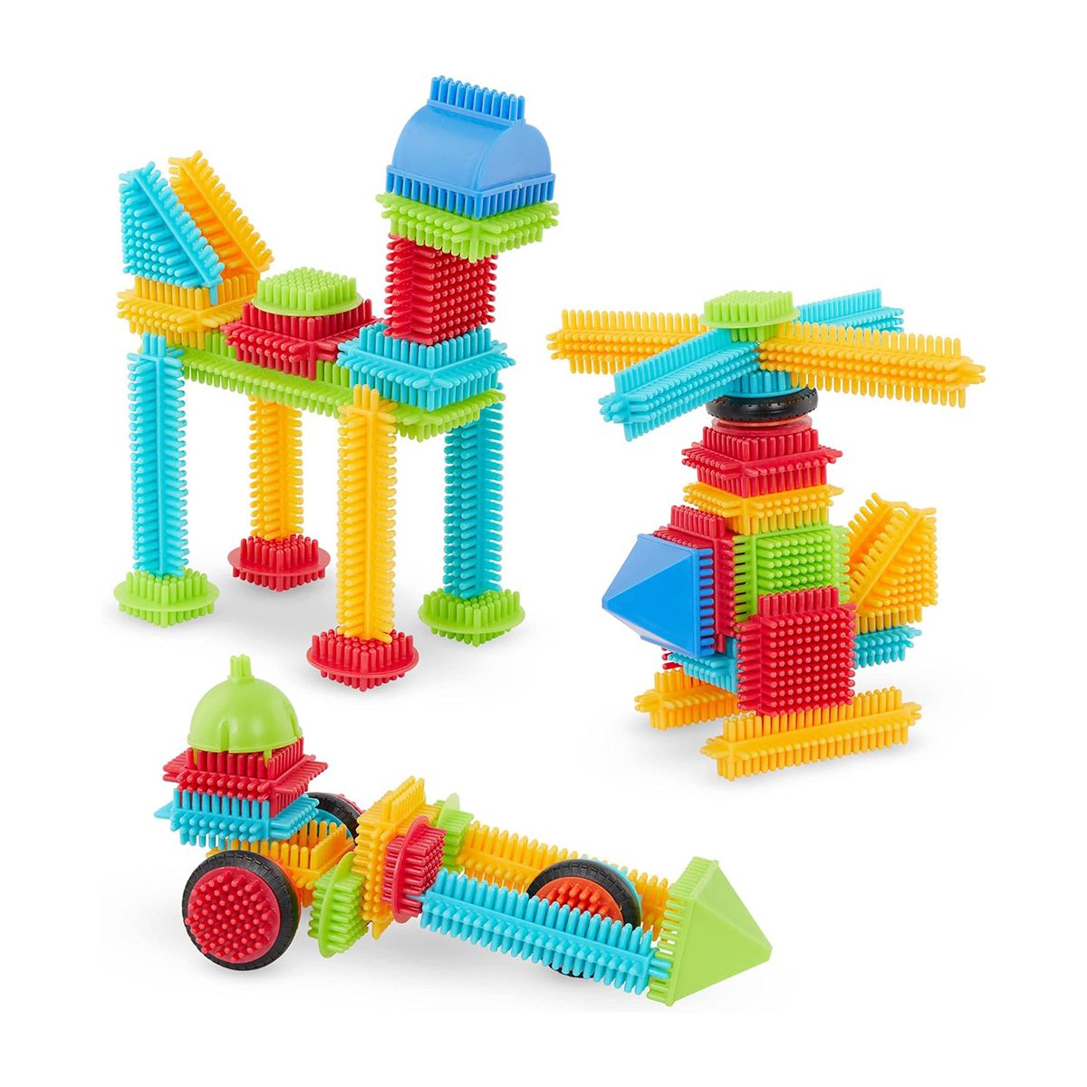 Конструктор серии Bristle Blocks - Строитель, 56 деталей  фото 2