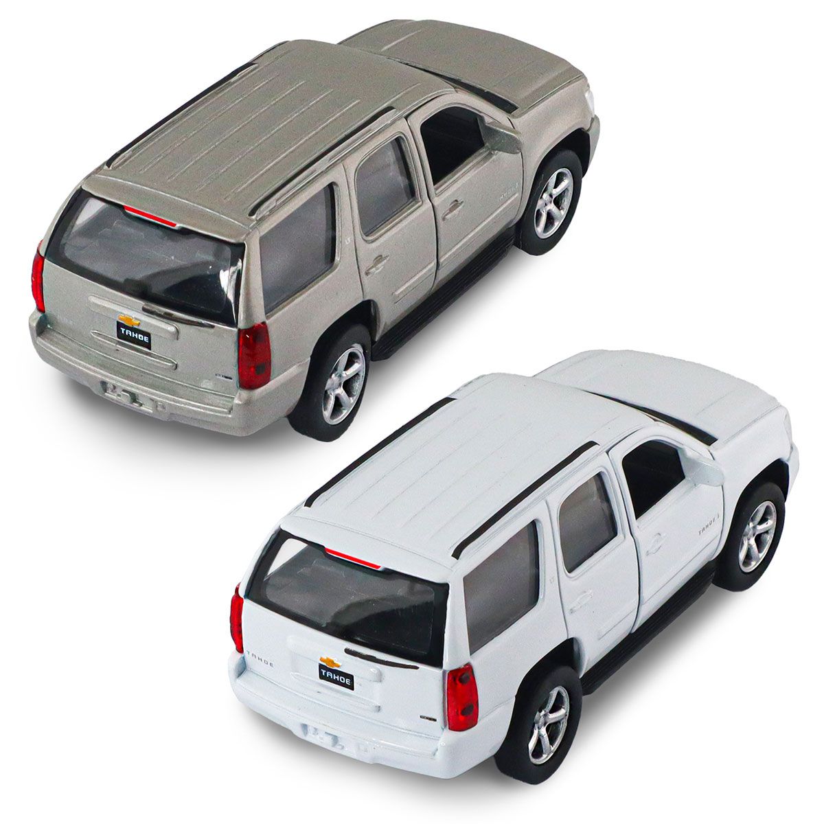 Автомодель - Chevrolet Tahoe 2008 (білий, сірий)  фото 2