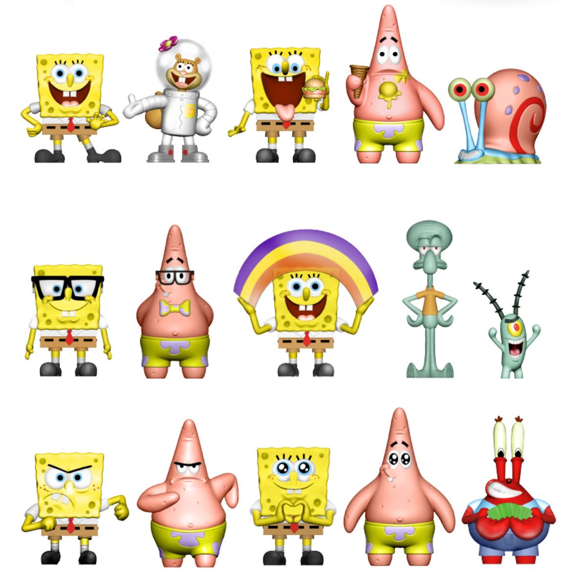 Коллекционная фигурка-сюрприз SpongeBob - Губка Боб (в асс. )  фото 2