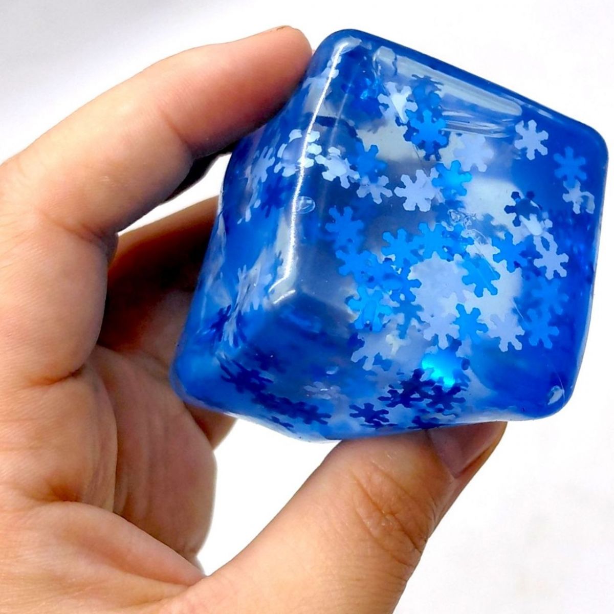 CUBE СНІЖИНКА 5,5СМ 12 шт в блоці  фото 2