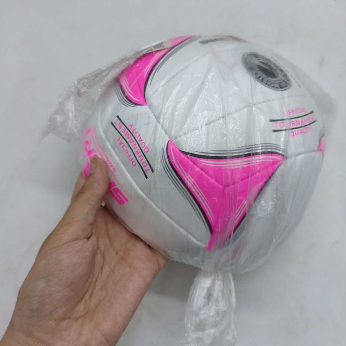 Мʼяч волейбольний TK Sport, мʼякий PVC, 280 грам, гумовий балон (ЗЕЛЕНИЙ)  фото 2
