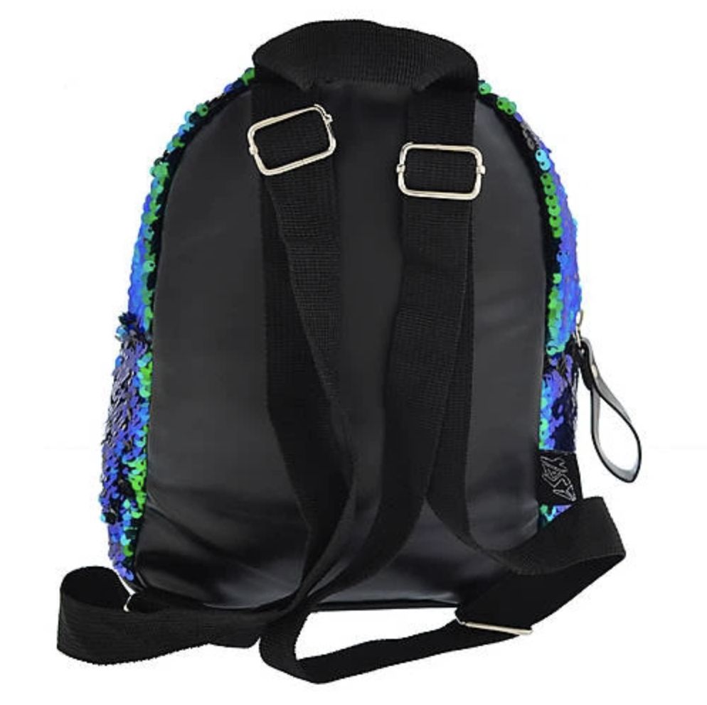 Рюкзак молодежный "Yes" с пайетками "Green Sequins"  фото 2