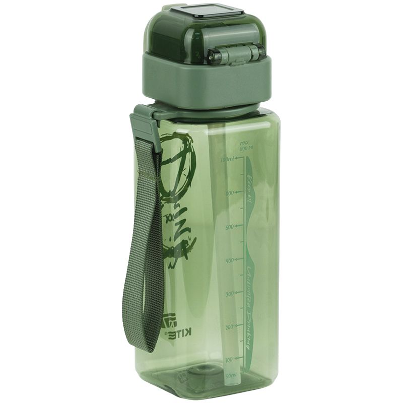 Бутылочка для воды, 800 мл, зеленая  фото 2