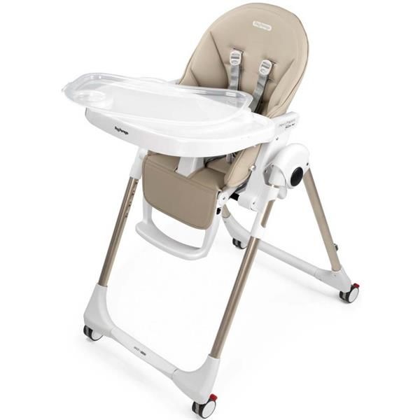 Стільчик для годування Peg-Perego Prima Pappa Follow Me, бежевий  фото 2