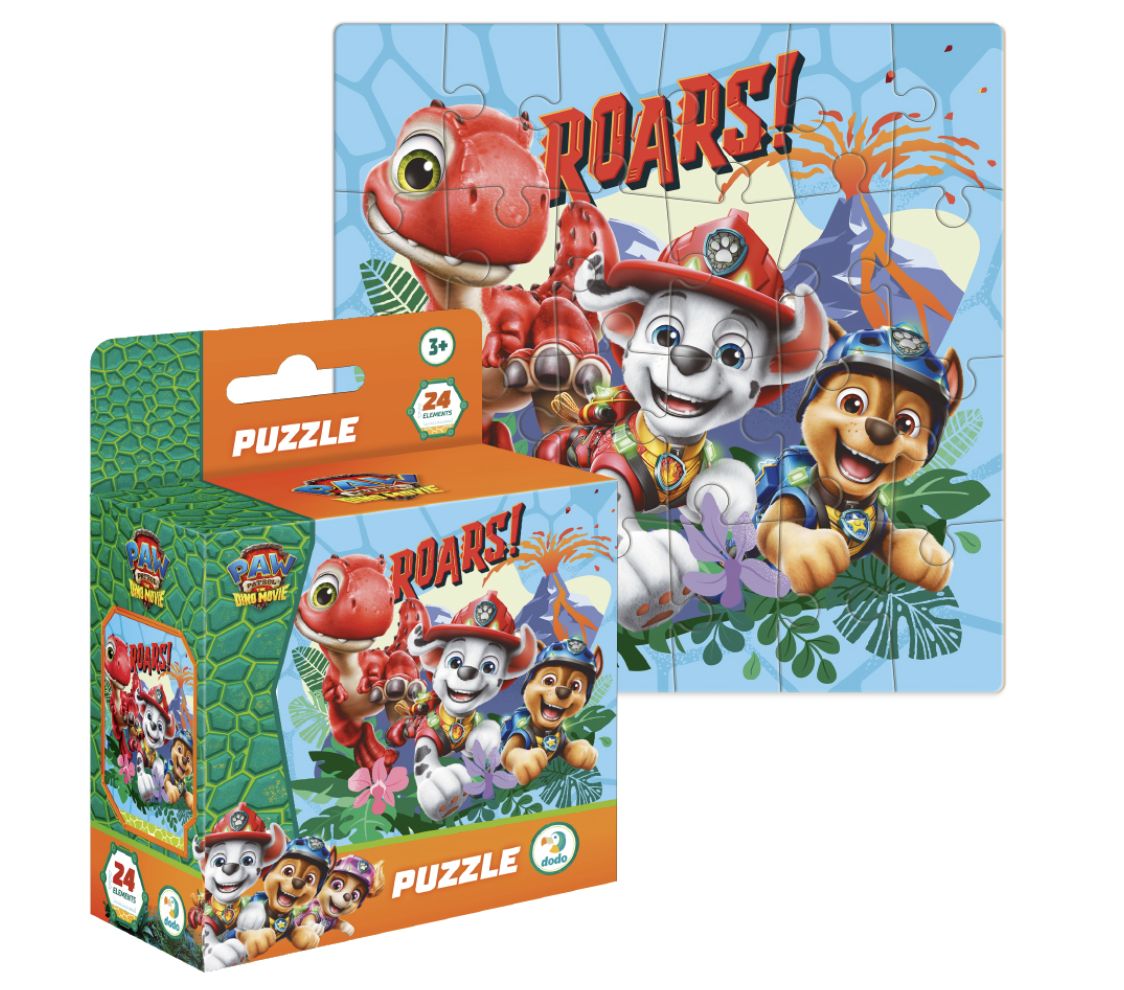 Пазл на 24 елементи «Рев динозавра», Щенячий патруль / Paw Patrol  фото 2