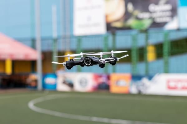 Квадрокоптер Syma з 2,4 ГГц керуванням та FPV-камерою 21 cм чорний (X23W Black)  фото 2