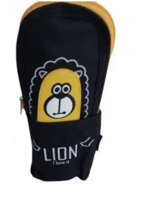 Пенал на змейке 21x7. 5x5 (ЧЕРНЫЙ)  фото 2