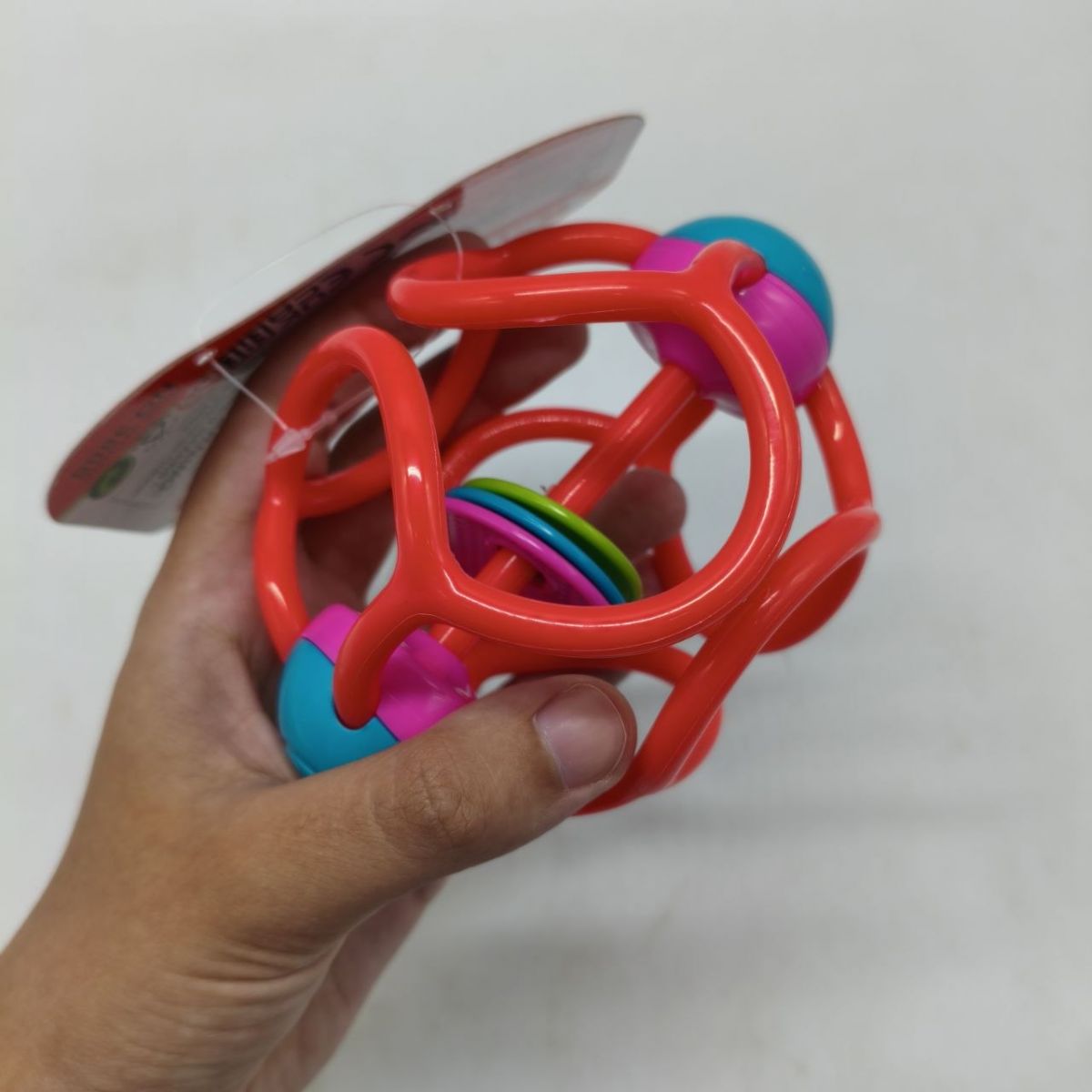Брязкальце р. 16x8,4x11,6 см YG Toys (ФІОЛЕТОВИЙ)  фото 2