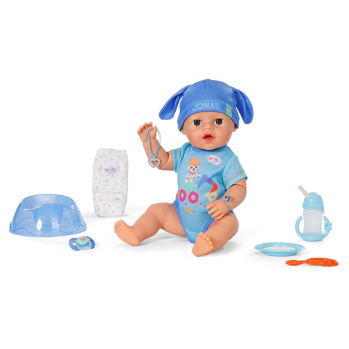 Кукла Baby Born серии Click and Play – Джонас  фото 2