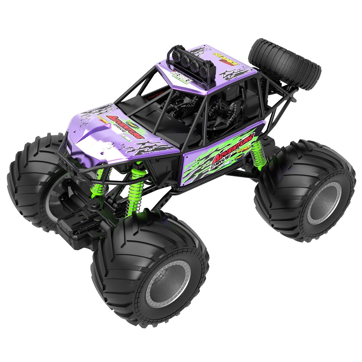 Автомобиль KS Drive на р/у - Beast Runner (2. 4 GHz, аккум.  7. 4 V, сиреневый)  фото 2