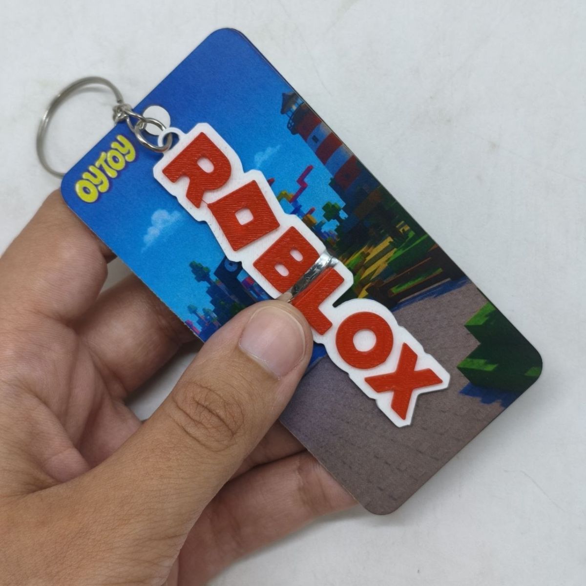 Roblox Logo / Напис Roblox Keychain  фото 2