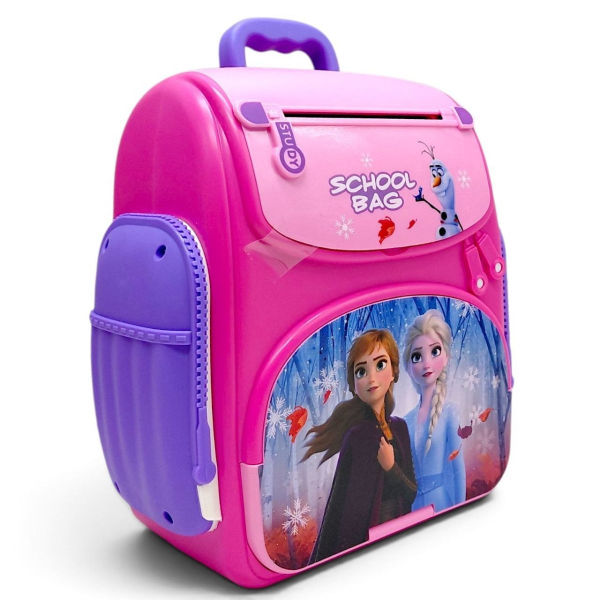 Сейф “Рюкзак” Frozen с подсветкой, имитация сканирования отпечатка  фото 2