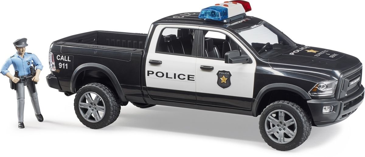 Набір іграшковий.  Поліцейський RAM 2500 з фігуркою поліцейського  фото 2